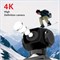 Jectse 4K HD антивибрационная спортивная карманная камера, 1,3-дюймовый экран, поворотная на 270° камера для дайвинга с микрофоном, поворотный зажим для использования на открытом воздухе, для велоспорта и дайвинга 1000030173