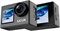Цифровая экшн-камера Dual Screen Sj4000 4K 30Fps/16Mp WiFi | Сверхширокоугольный объектив 170° | Двойной экран 2,0''LCD + 1,3'' | Водонепроницаемость до 30 м, в комплекте водонепроницаемый чехол | Черный (восстановленный) 1000030176