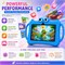 Детский планшет Telzeal P604 с 7-дюймовым HD-дисплеем, 6 ГБ ОЗУ, 256 ГБ ПЗУ, Android 13, аккумулятором 3000 мАч, Wi-Fi 5G, двойной камерой и противоударным защитным чехлом с ручкой (оранжевый) 1000030818
