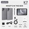 Планшет Oteeto K7, 7-дюймовый HD IPS-дисплей, 8 ГБ ОЗУ, 256 ГБ ПЗУ, Android 13, восьмиядерный процессор, аккумулятор 3500 мАч, Wi-Fi, 8-мегапиксельная камера, серый. 1000030917