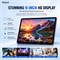 Планшет Telzeal P900 с 9-дюймовым HD-дисплеем, 12 ГБ ОЗУ, 512 ГБ ПЗУ, Android 14, двумя SIM-картами, аккумулятором 5000 мАч, Wi-Fi, клавиатурой, мышью и стилусом – серебристый 1000030929