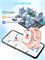 IOWODO Z30 - это детские умные часы с SIM-картой 4G, GPS, кнопкой SOS, функцией видеозвонков и защитой от воды 1000031141