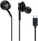 Наушники SAMSUNG USB Type-C EO-IC100, звук от AKG, внутриканальные, черные, проводные 1000031195