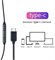 Наушники SAMSUNG USB Type-C EO-IC100, звук от AKG, внутриканальные, черные, проводные 1000031195