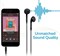 Наушники Promate, универсальные внутриканальные наушники 3,5 мм с кристально чистым звуком и шумоизоляцией, встроенным пультом управления громкостью и микрофоном, совместимые со смартфонами, ПК, планшетами, ноутбуками, Gearpod-IS2, черные, проводные 1000031241
