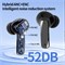Проводные наушники USB-C с микрофоном и регулятором громкости, внутриканальные, Hi-Fi звук, шумоизоляция, совместимы с телефонами 15/16/17, Android и планшетами – белые 1000031334