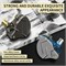 Проводные внутриканальные наушники AK6 Ultra, с микрофоном, глубокими басами, шумоизоляцией, подключением к разъему 3,5 мм для iPhone, компьютера, ноутбука, детей и школьников — черные 1000031392