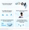 Наушники Geekria Sleep Earbuds для тех, кто спит на боку, проводные стерео-моно наушники-вкладыши, ультрамягкие, легкие, силиконовые, с разъемом 3,5 мм, совместимы с Android (черные) 1000031395