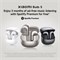 Наушники Nothing Ear (a), TWS, встроенная технология ChatGPT, динамическое усиление басов, высокое разрешение с гибридным шумоподавлением ANC до 45 дБ, (белые) 1000031416