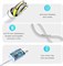 Беспроводные наушники, полностью беспроводные вкладыши, Bluetooth-наушники с активным шумоподавлением внутри вкладышей и адаптивным шумоподавлением в зависимости от окружающей среды, 40 часов воспроизведения, многоточечное подключение (белые) 1000031439