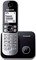 Беспроводной телефон Panasonic Kx-Tg6811, однодековый, доступен в черно-сером цвете 1000031895