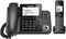Автоответчик Panasonic KX-TGF320 в черном металлическом исполнении доступен как проводной, так и беспроводной 1000031909