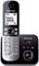 Черный беспроводной телефон Panasonic KX-TG-6821 с функцией автоответчика 1000031914
