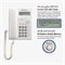 Белый проводной телефон Panasonic KX-TSC11FX 1000031977
