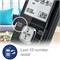 VTech CS6719 DECT 6.0 беспроводной телефон со встроенной функцией идентификации номера и возможностью ожидания вызова, включающий в себя 1 беспроводную трубку, представлен в серебристо-черном цвете 1000031981