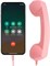 Ретро-телефон Luocute с проводным Type-C подходит для использования с смартфонами, планшетами и видеоконференциями. Телефон имеет динамик и микрофон и выполнен в розовом цвете 1000031997