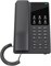 Черный Grandstream GHP621 - это компактный гостиничный телефон с встроенным Wi-Fi 1000032151