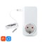 Розетка Simpal TY130 с поддержкой WIFI и встроенным датчиком температуры предназначена для управления устройствами с максимальным током до 16А. Также есть возможность управления через приложение и установка работы по расписанию 1000032246