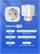 Розетка Zigbee с поддержкой умных ассистентов Яндекс Алисой, Марусей и Google Assistant 1000032329