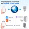 Умная розетка WiFi Tuya с программным обеспечением для умного дома, совместимая с Алисой, обладает функцией установки таймера на включение, цвет - белый, мощность до 16 ампер 1000032330