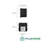Умная WiFi розетка FUJIHOME без рамки имеет функционал, совместимый с Яндекс Алисой и SmartLife. Модель 86-WFS1F-BK предоставляет возможность мониторинга энергопотребления, настройки таймера и выполнена в черном цвете 1000032375