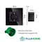 Умный встроенный в розетку WiFi адаптер FUJIHOME TW-WF1F-BK(CS) совместим с голосовым помощником Алиса, приложением Smartlife, обеспечивает мониторинг потребления энергии, функцию таймера, выполнен в черном цвете 1000032389