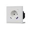 Умный разъем MVAVA Echo ZigBee с поддержкой USB Type-C, способен быстро заряжать устройства мощностью до 20 Вт, оснащен таймером и голосовым помощником Алисой, выполнен в белом цвете 1000032435