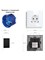 Встроенная умная розетка с поддержкой Алисы 16А Tuya Zigbee 3.0, оснащенная быстрым зарядным устройством USB с двумя разъемами типа C, обеспечивающими 20 Вт 1000032510