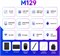 Планшет Modio M129, 8-дюймовый HD IPS-дисплей | 8 ГБ ОЗУ + 512 ГБ ПЗУ | Android 13 | Аккумулятор 4000 мАч | Две SIM-карты | Фронтальная камера 5 Мп + тыловая камера 13 Мп | Wi-Fi | Комплектация: клавиатура, мышь и аксессуары (золотой цвет) 1000032956