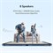 Планшет HONOR Pad 8 6 ГБ 128 ГБ, планшетный ПК с 12-дюймовым 2K Full View дисплеем, 8 динамиками, аккумулятором 7250 мАч, быстрой зарядкой 22,5 Вт, процессором Snapdragon 680, Android, Google Tablet WiFi, синий 1000032977
