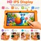 Планшет Modio M750 с 7-дюймовым HD IPS-дисплеем | 6 ГБ ОЗУ + 256 ГБ ПЗУ | Android 13 | Аккумулятор 4000 мАч | Двойная камера | Поддержка Wi-Fi + SIM-карты | Противоударный защитный чехол для детей с аксессуарами (оранжевый) 1000033033