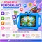 Детский планшет Telzeal P604 с 7-дюймовым HD-дисплеем, 6 ГБ ОЗУ, 256 ГБ ПЗУ, Android 13, аккумулятором 3000 мАч, Wi-Fi 5G, двойной камерой и противоударным защитным чехлом с ручкой (розовый) 1000033039