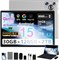 Планшет Android 15 2026 года, 10-дюймовый IPS HD-дисплей [30 ГБ ОЗУ], 128 ГБ + TF 2 ТБ - Восьмиядерный процессор, 8000 мАч, металлический корпус, 5 МП + 8 МП, WiFi6, Face ID, Widevine L1 - Планшет с клавиатурой и мышью - Серый 1000033041