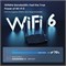 Беспроводной маршрутизатор Tenda WiFi 6, двухдиапазонный гигабитный маршрутизатор AX3000 для дома, 4 гигабитных порта, простая настройка, поддержка VPN, родительский контроль, безопасность WPA3, MU-MIMO и OFDMA (RX12Pro) 1000033414