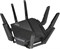 Маршрутизатор ASUS RT-BE96U BE19000 Tri-band WiFi 7: полоса пропускания 320 МГц, модуляция 4096-QAM, многоканальный режим работы (MLO), два порта 10G, бесплатная сетевая безопасность и расширенные функции VPN — черный 1000033456