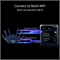 Маршрутизатор ASUS RT-BE96U BE19000 Tri-band WiFi 7: полоса пропускания 320 МГц, модуляция 4096-QAM, многоканальный режим работы (MLO), два порта 10G, бесплатная сетевая безопасность и расширенные функции VPN — черный 1000033456