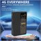 Портативный WiFi-роутер Annadue 4G LTE, 300 Мбит/с WiFi6 2,4 ГГц, умный мобильный WiFi-роутер для автомобиля, дома, в поездках и на работе, до 10 устройств (черный) 1000033473