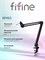 Черная микрофонная стойка с пантографом Fifine Boom Arm BM63 1000033848