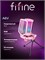 Микрофон FIFINE AmpliGame A6V - это USB-микрофон с RGB-подсветкой, который предназначен для использования с компьютером во время игр, записи видео и создания подкастов 1000033887