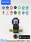Смарт-часы HainoTeko FG-8 5G на Android с поддержкой SIM-карты, AMOLED-дисплеем, возможностью загрузки любых приложений, GPS, Wi-Fi, Bluetooth-звонками и доступом к социальным сетям (черные) 1000034114