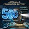 Смарт-часы AGM Legion 3 Ultra для мужчин с постоянно включенным AMOLED-дисплеем 1,95 дюйма, Bluetooth-звонками, водонепроницаемостью, поддержкой фитнеса, более 100 спортивных режимов, мониторингом сердечного ритма и сна для Android и iOS | Прочный металли 1000034120