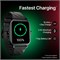 Смарт-часы Fastrack FS1, 1,83-дюймовый HD-дисплей, функция звонков по Bluetooth SingleSync, более 110 спортивных режимов, до 7 дней работы от батареи, быстрая зарядка NitroFast, более 200 циферблатов, монитор стресса, защита IP68, смарт-часы для мужчин и 1000034145