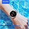Смарт-часы HainoTeko HainoTeko-16 ультратонкие, водонепроницаемые, с AMOLED-дисплеем, Bluetooth, 3 ремешками и зарядным кабелем, подходят для женщин и мужчин (серебристые) 1000034160