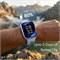 Смарт-часы Hezire H-Watch Max с 2,01-дюймовым дисплеем высокого разрешения, Bluetooth-звонками, голосовым помощником, водонепроницаемым корпусом, длительным временем автономной работы (синие) 1000034184
