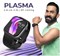 Смарт-часы GizFit 930 PLASMA с Bluetooth-звонками | 1,9-дюймовый HD-дисплей | 550 нит (черный ремешок, стандартный размер) (восстановленные) 1000034195