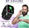 Смарт-часы GizFit 930 PLASMA с Bluetooth-звонками | 1,9-дюймовый HD-дисплей | 550 нит (черный ремешок, стандартный размер) (восстановленные) 1000034195