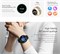 Умные часы с функцией ответа/совершения звонков — 1,28-дюймовые смарт-часы для мужчин и женщин, ультратонкий дизайн, фитнес-трекер, отслеживание активности, совместимы с Android и iOS (синие) 1000034203