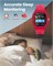 Детские умные часы Moxedo Junior с 1,7-дюймовым HD-экраном для девочек и мальчиков, 6 классными циферблатами, режимом сна, 22 спортивными режимами, будильником, шагомером и встроенными детскими играми (красные) 1000034235
