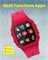 Детские умные часы Moxedo Junior с 1,7-дюймовым HD-экраном для девочек и мальчиков, 6 классными циферблатами, режимом сна, 22 спортивными режимами, будильником, шагомером и встроенными детскими играми (красные) 1000034235
