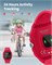 Детские умные часы Moxedo Junior с 1,7-дюймовым HD-экраном для девочек и мальчиков, 6 классными циферблатами, режимом сна, 22 спортивными режимами, будильником, шагомером и встроенными детскими играми (красные) 1000034235